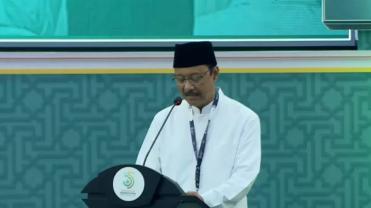 Ketua Panitia Pengarah/Pelaksana Muktamar ke-35 NU, KH Saifullah Yusuf atau Gus Ipul