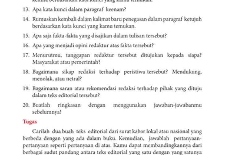 Kunci Jawaban Bahasa Indonesia Kelas 12 Tugas Halaman 89 ...