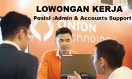 Onion Technology Pte Ltd di Batam Membuka Lowongan Kerja Posisi Admin dan Accounts Support