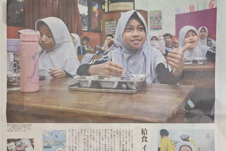 Program MBG jadi sorotan media di Jepang (Foto: Gorajuara/ dok: Tim Media Presiden Prabowo)