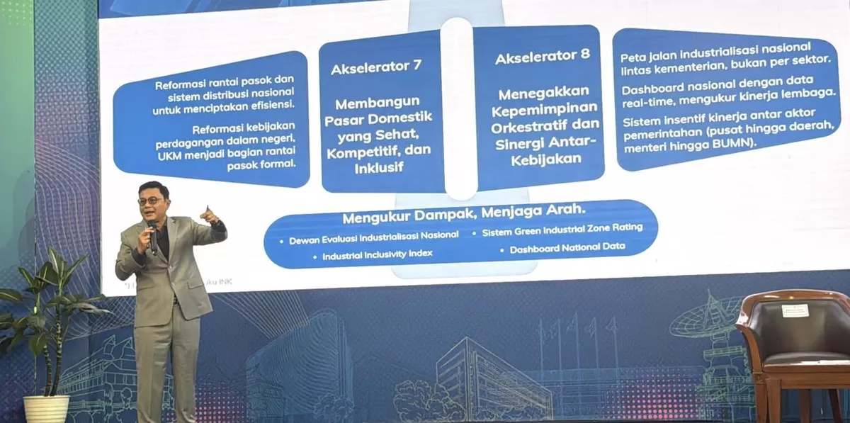 Wadirut MIND ID Dany Amrul Ichdan Bicara Konsep Indonesia Naik Kelas ! Beberkan Kunci Tekan Kemiskinan di Bawah 5 Persen (Kalimantansatu.com/Dok. MIND ID)