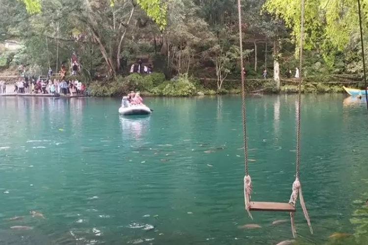 Healing Di Telaga Biru Cicerem Kuningan Rasakan Sensasi Ketenangan