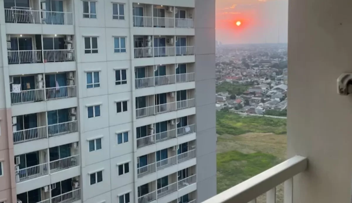 Foto salah satu apartemen di Kota Surabaya