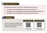 BARU! Kunci Jawaban PKN Kelas 10 SMA Semester 1 Kurikulum Merdeka Uji Kompetensi 1.3 Halaman 39: Pancasila Sebagai Dasar Negara Indonesia