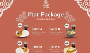 Signal Coffee Depok, Tawarkan Paket Bukber Sekaligus Nongkrong Asik dengan Desain Industrial yang Estetik!