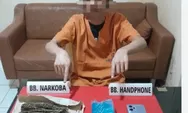 Satresnarkoba Polres Kampar berhasil mengamankan seorang mahasiswa yang diduga sebagai pengedar narkoba