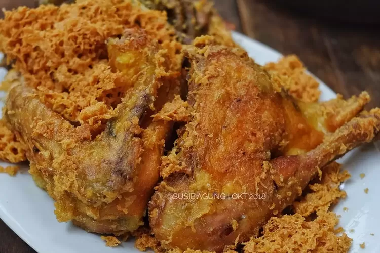 Resep Ayam Kremes Ala Mbok Berek Ala Rumahan Yang Lezat Gurih Dan Bikin Nagih Banget Bunda 