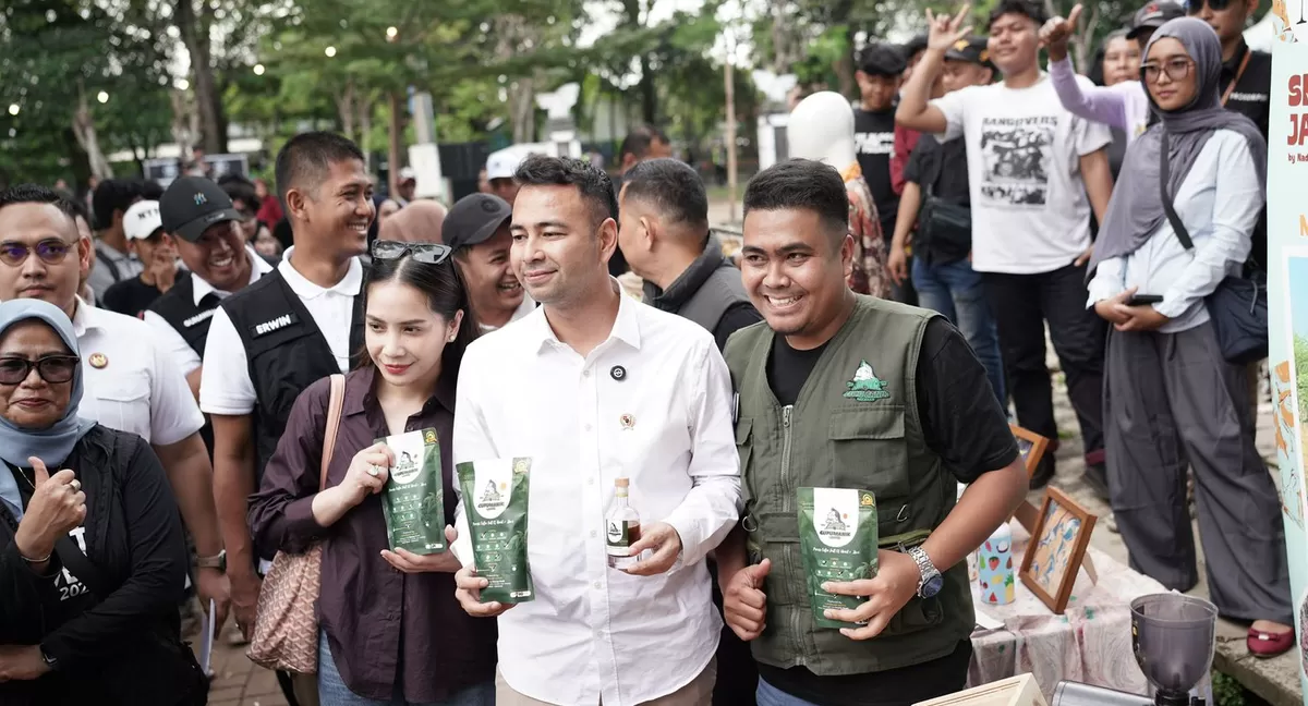 Utusan Khusus Presiden (UKP) Bidang Pembinaan Generasi Muda dan Pekerja Seni sekaligus Wakil Ketua Umum Indonesia Creative Cities Network (ICCN) Raffi Ahmad melakukan kunjungan ke Kabupaten Subang pada 31 Januari 2026. (Kalimantansatu.com/Dok. ICCN)