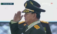 Presiden Jokowi Sah Berikan Gelar Kenaikan Pangkat Prabowo Subianto Jadi Jenderal TNI Kehormatan