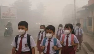 Kualitas Udara Sangat Tidak Sehat, Siswa Pekanbaru Belajar dari Rumah