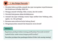 BARU! Kunci Jawaban PAI Kelas 8 SMP Kurikulum Merdeka Halaman 74 Aktivitas 7: Pendapat Tentang Profil Pelajar Pancasila