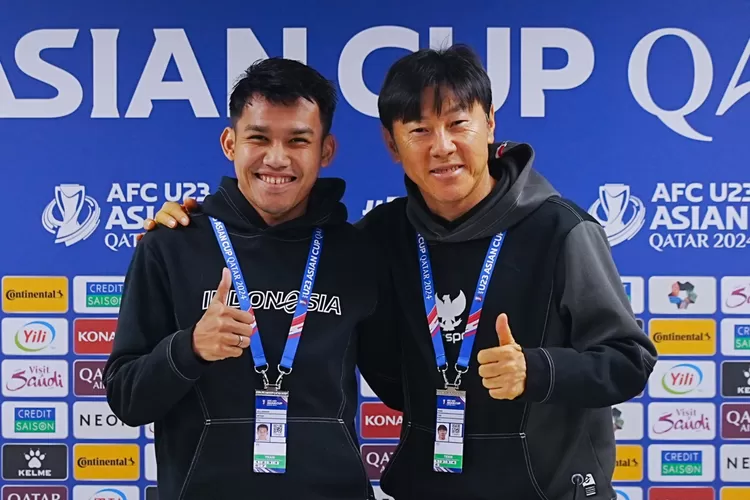 Shin Tae-yong optimistis Timnas Indonesia U-23 mampu kalahkan Uzbekistan pada laga semifinal Piala Asia U-23, Senin (29/4). (foto: PSSI)