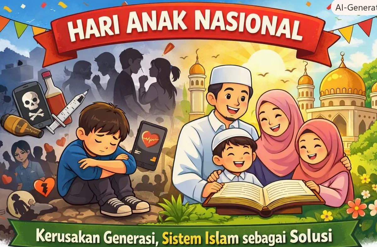 Indonesia sedang menghadapi ancaman serius terhadap kualitas generasi.