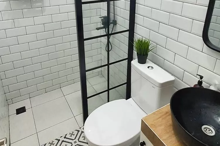 7 Ide Desain Kamar Mandi Minimalis Kloset Duduk yang Tetap Terlihat Mewah dan Elegan!