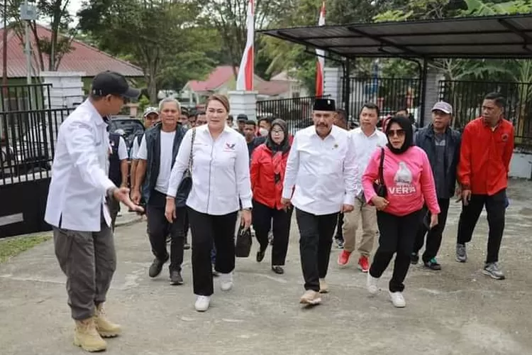 Paslon nomor urut 3, Vera Laruni-Taufik Burhan, berpeluang besar memenangkan Pilkada Donggala 2024. Paslon ini unggul dalam survei yang dirilis Litbang KOMPAS. (Foto: Ist).