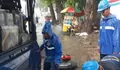 Dua Pompa Apung Berhasil Atasi Genangan Depan Pasar Induk Kramat Jati