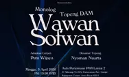 Pertunjukan Teater Monolog Topeng DAM di PWI Cianjur