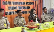 Kunjungan Monitoring dan Pembinaan Kepala Bagian Tata Usaha Kantor Wilayah BPN Sulteng ke Kantor Pertanahan Kabupaten Banggai Laut
