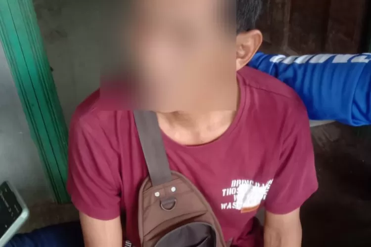 Pelaku gedam yang diringkus polisi (Foto : ist)