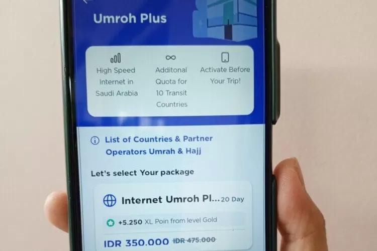 Paket Umrah Plus XL Axiata. (Dok XL Axiata)