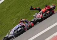 Marc Marquez Salahkan Pecco Bagnaia Atas Tabrakan yang Membuat Kedua Pebalap Jatuh di Seri MotoGP Portugal