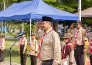 Kwartir Cabang Gerakan Pramuka Meriahkan Pesta Siaga Kwarcab Banggai 2025