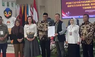 KPU Tetapkan Iksan-Ireane Ilyas Sebagai Bupati dan Wakil Bupati Morowali Periode 2025-2029