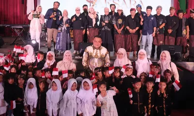 Hadiri Konser Simfoni Aksara, Rudy Susmanto: Seni Satukan Warga, Bogor Adalah Rumah Kita