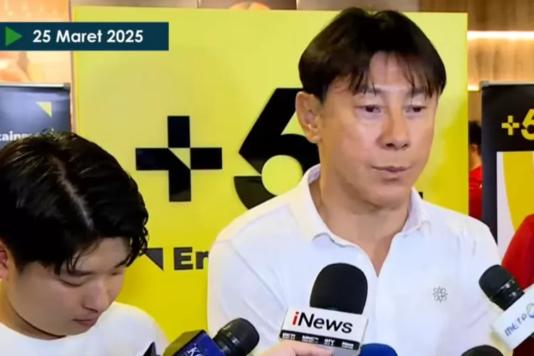 Shin Tae-yong beri komentar atas hasil pertandingan Indonesia vs Bahrain saat hadiri acara nobar di Jakarta