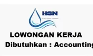 Lowongan Kerja Dibutuhkan Segera untuk Posisi Sebagai Accounting di PT Hydro Solution Nusantara