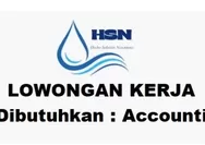 Lowongan Kerja Dibutuhkan Segera untuk Posisi Sebagai Accounting di PT Hydro Solution Nusantara