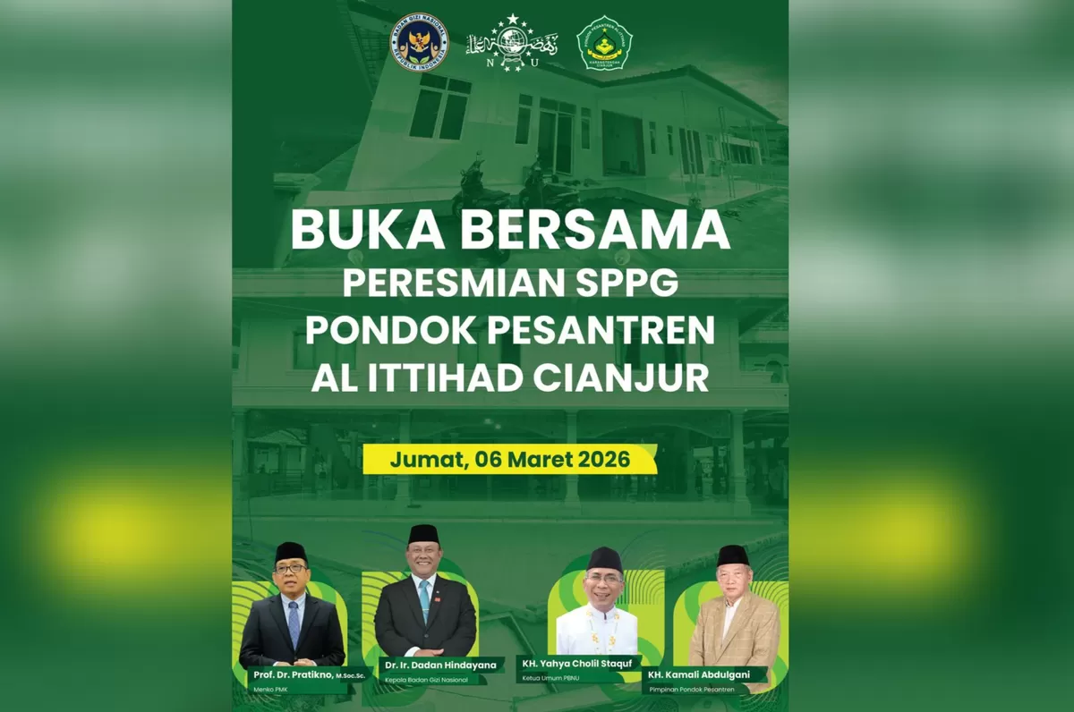 Sejumlah tokoh nasional dijadwalkan meresmikan SPPG di Cianjur. (FOTO: Istimewa)