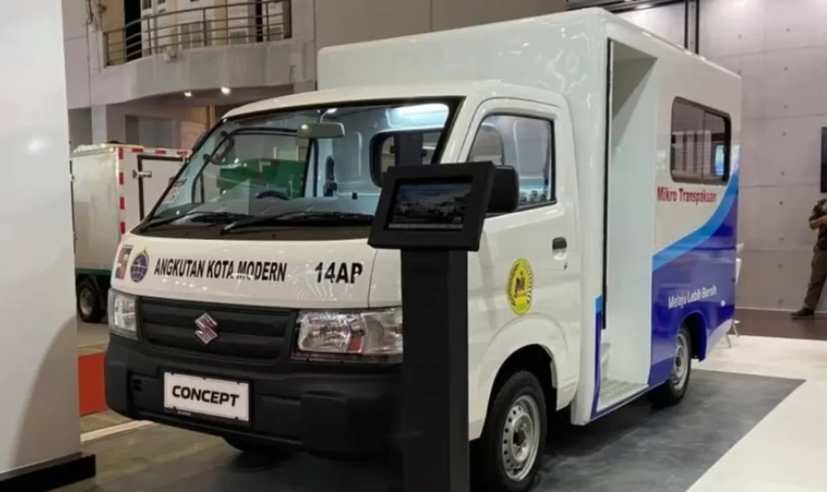 Suzuki Carry Angkot Concept hadir di ajang GIICOMVEC 2026.(Foto:suzuki)