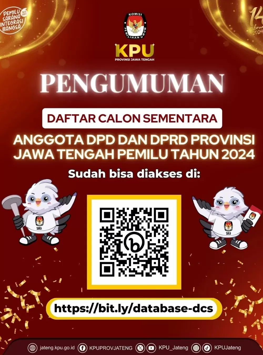 Ini Lho Daftar Calon Sementara DPD Dan DPRD Provinsi Jateng Pemilu 2024 ...