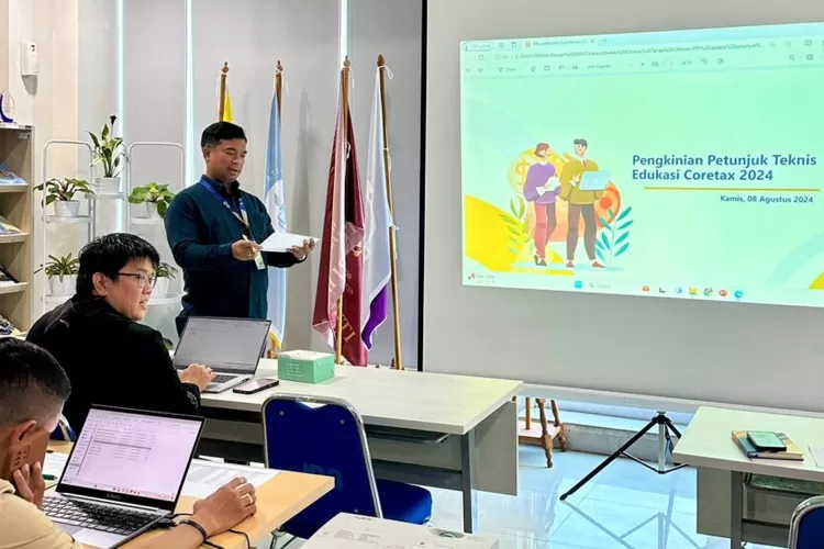 Sebanyak 2.550 wajib pajak terpilih di Kota Bogor, Kota Depok, Kota Bekasi dan Kabupaten Bogor, melakukan uji coba Coretax dalam kegiatan Edukasi Coretax Tahap I, Kamis (13/8). (Kanwil DJP Jawa Barat III)