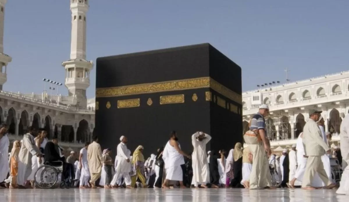 Ilustrasi. Jemaah sedang menunaikan iabadah haji di Mekkah./net