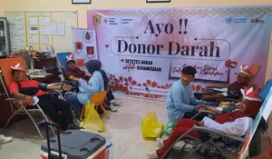 Aksi Donor Darah PP Kahyangan dan PMI Jember Himpun 50 Kantong Darah, Siap Siaga Bantu Bencana Gempa NTT