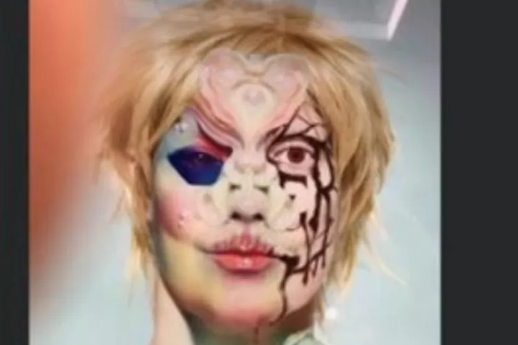 Sosok diduga Bjorka Asli Masiih Bebas.