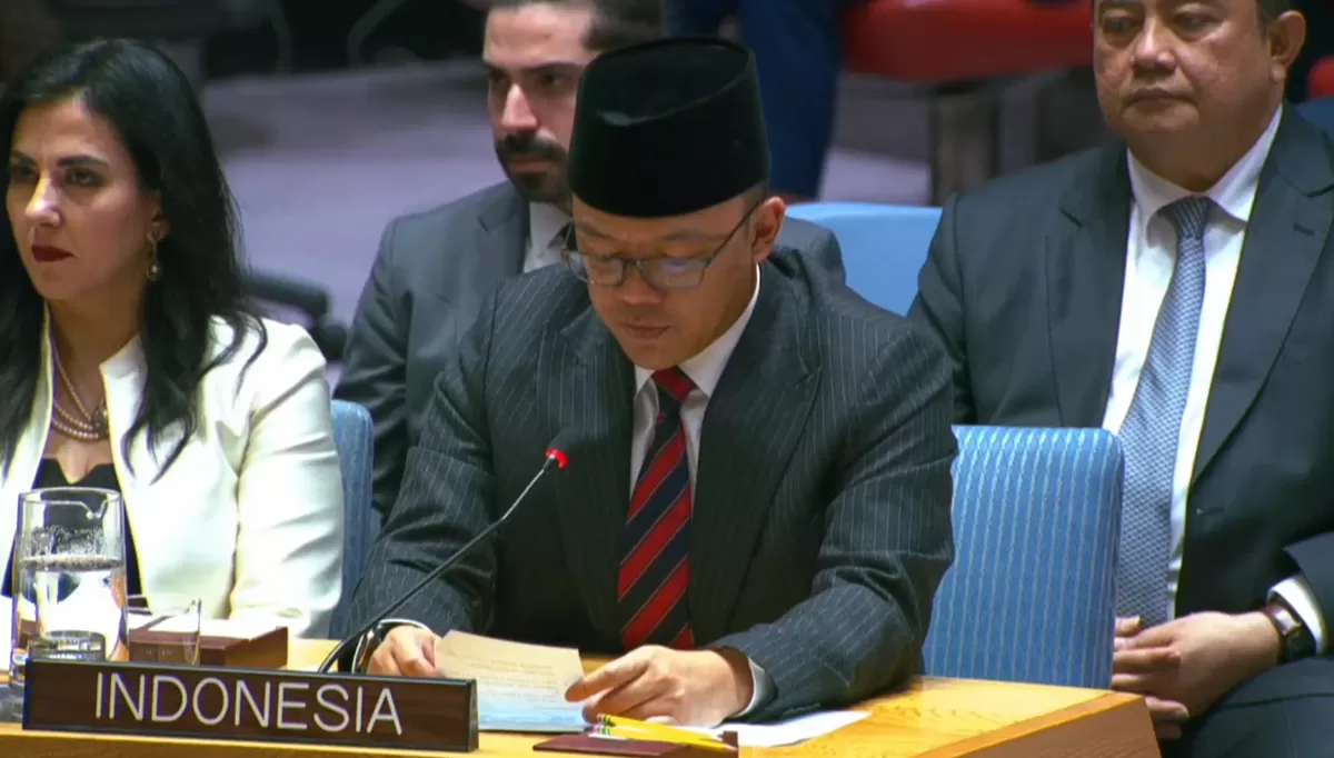 Di Pertemuan DK PBB, Menlu Sugiono Kecam Pendudukan Israel di Tepi Barat Palestina