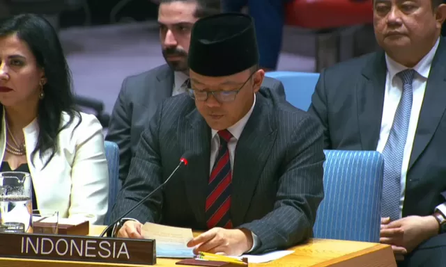 Di Pertemuan DK PBB, Menlu Sugiono Kecam Pendudukan Israel di Tepi Barat Palestina