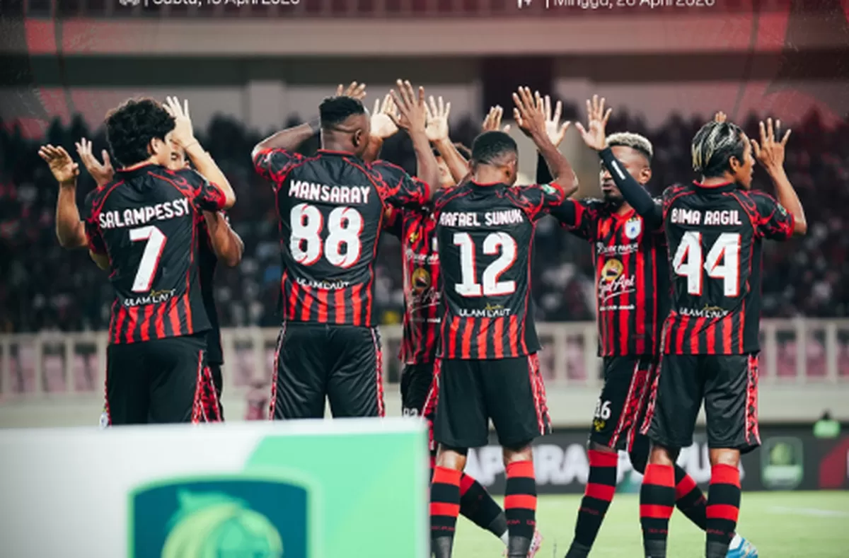 Persipura Jayapura berpeluang Come Back Ke Liga 1 (tangkapan layar instagram @persipurapapua1963)