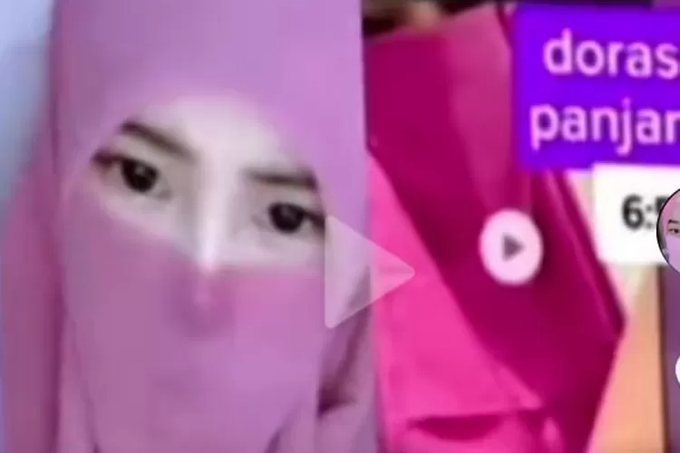 Mbak TKW Kerudung Pink Viral (istimewa)