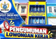 KSP Kopdit Obor Mas Buka 7 Formasi Kerja di Kupang, Lulusan D3 dan S1 Bisa Cek Syaratnya