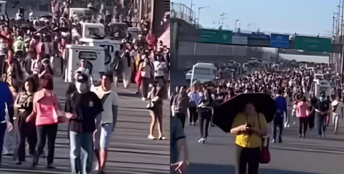Menyoroti fenomena viral terkait krisis energi yang diduga terjadi di Filipina hingga bikin warganya pilih jalan kaki demi hemat BBM. (Instagram.com/@lambegosiip)