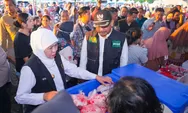 Harga Di Bawah Pasar, Pemprov Jatim Gelar Pasar Murah di Ngawi