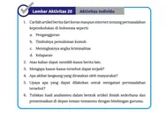 BARU! Kunci Jawaban IPS Kelas 8 SMP Kurikulum Merdeka Halaman 289 Lembar Aktivitas 20: Permasalahan Kependudukan di Indonesia