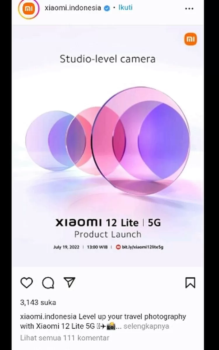 Xiaomi 12 Lite - Xiaomi Indonesia