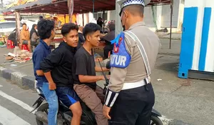 36 Pelanggar Terjaring Operasi Zebra di Depok : Tekan Kecelakaan Lalu Lintas 