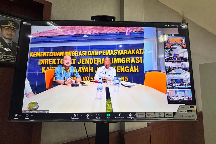 Imigrasi Pemalang Ikuti Arahan Kakanwil Ditjenim Jateng dalam Rangka Penguatan dan Evaluasi Menuju WBBM