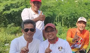 Imam Budi Hartono Konsolidasi Bareng Ketua PKN Depok Supari Syahri, Lepas 1.000 Peserta Jalan Santai di Grogol